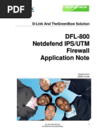 How to configure VPN remote access with D-Link Netdefend DFL-800 and WinRadius Radius Server