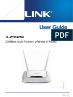 Tl-wr842nd User Guide