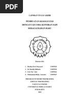 Download Contoh Laporan Akhir PKM by Andy Widyasayogo SN161109836 doc pdf