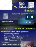 Web Technologies Fundamentals and HTTP