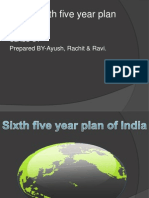 Topic: Sixth Five Year Plan: Iipm, Class-U1 Prepared BY-Ayush, Rachit & Ravi