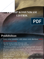 Prinsip Komunikasi Listrik