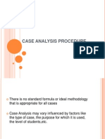 Case Analysis