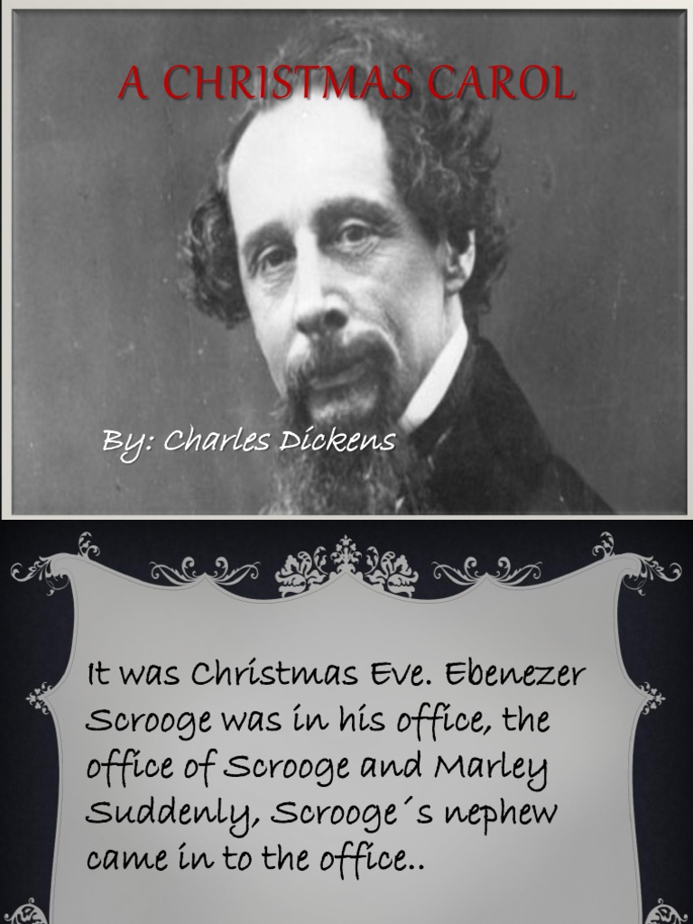 A christmas carol burlington books resumen