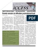 Uccess: Events Remain As Effective Promotional Tool