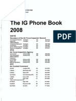 2008 SAF IG Phonebook