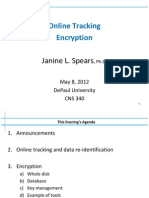 7 Lecture 340 Online Tracking Encryption