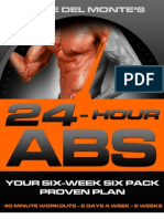 Vince Del Monte's 24-Hour Abs Workout Guide