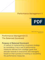MBAO 6030 Performance Mgmt II Balanced Scorecard