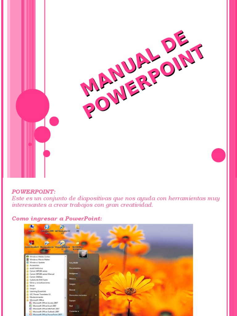 Manual de Power Point | PDF | Arte | Crecimiento personal y profesional