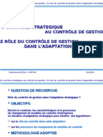 Stratégie Et Contrôle de Gestion