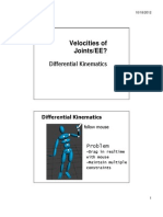 Velocities of Joints/EE?: Differential Kinematics