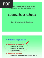 LSO_905 Aula11 Adubacao Organica
