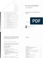 Alan Milchman and Alan Rosenberg (Editors) - Foucault and Heidegger Critical Encounters (Contradictions of Modernity) - Univ of Minnesota Press (2003)