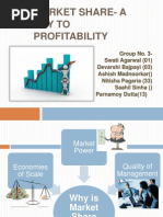 Market Share - A Key To Profitability