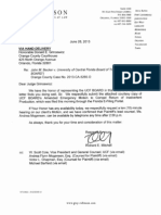 UCF Becker - 2013-06-26 - Letter To Judge