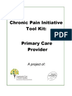 Chronic Pain Initiative Pain Med Abuse Reduction Community Toolkit