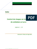 Control de Riesgos en Trabajos de Soldaduras