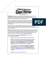 Dan Winter Theory Fundamentals
