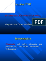 interpretación