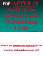 Audit of the Inventory and Warehousing Cycle