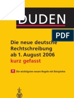 DUDEN Die Neue Deutsche Rechtschreibung - Kurz Gefasst