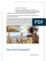 Fundacion de Guayaquil 25 de Julio