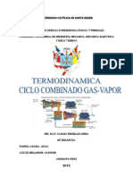 Ciclo Combinado Gas-Vapor