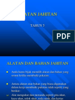 Alatan Jahitan Asas-Thn 5