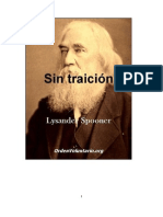 Spooner-Lysander-Sin-Traición