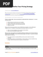 Download Define Pricing Strategy - GrowthPanelcom by wwwGrowthPanelcom SN16127863 doc pdf