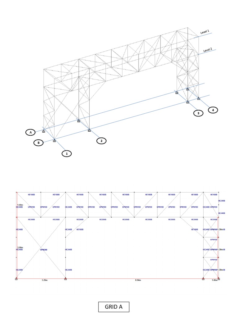 Pipe Rack Sectons_ Drawings