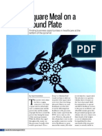 Square Meal On A Round Plate - Healthcare at Base of Pyramid - (W) Health Check - August 2013 - Kapil Khandelwal - EquNev Capital