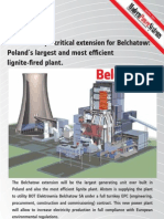 Belchatow Poland Supercritical Steam Coal Power Plant Editorial