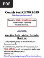 Contoh Soal Twk Cpns Dan Jawabannya