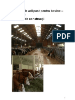 Sisteme de Adapost Pentru Vaci. Exemple de Constructii