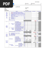 Planilha de Orcamento