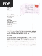 Download Covering Letter to Shri P C George on Arbitration 19 Aug 2013 reg Arbitration Agreement to establish Truth of Allegations raised by him against Shaffi Matherpdf by Iffahs Rehtam SN161332931 doc pdf