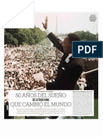 50 Aniversario Del Discurso "I Have A Dream": Una Obra Maestra de La Política