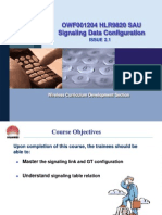 OWF001204 HLR9820 SAU Signalling Data ISSUE2.1