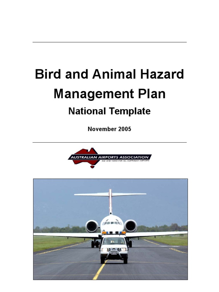 Bird and Animal Hazard Managemente Plan | PDF | Airport | Air Traffic ...