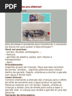 Atividades Divertidas Para Alfabetizar