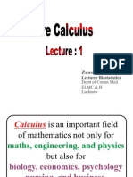 Zeashan Zaidi: Lecturer Biostatistics