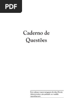 CADERNO QUESTÕES Fernanda Marinela