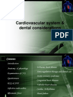 Sem 11 Cardiovascular System & Dental Considerations
