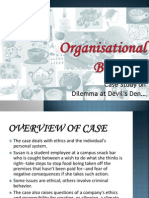 Case Study On Dilemma at Devil's Den