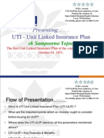 Presenting .: UTI - Unit Linked Insurance Plan