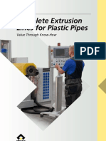 Complete Extrusion Lines For Plastic Pipes