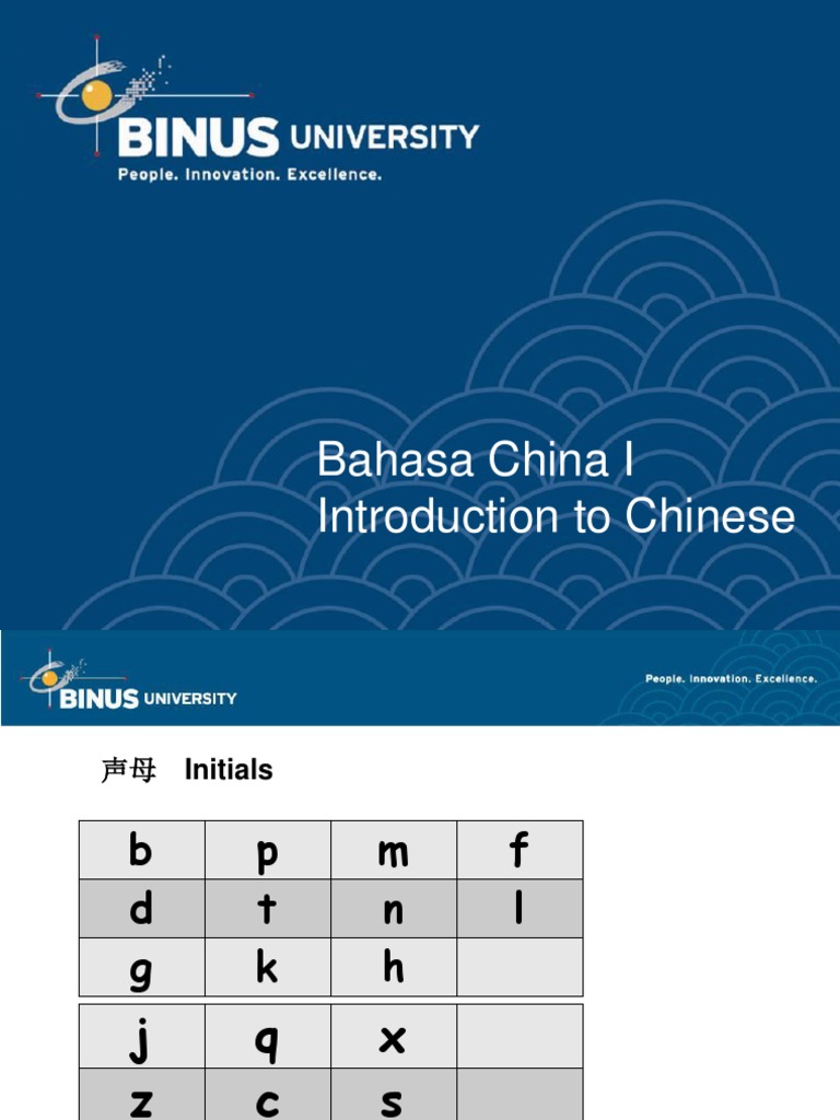 Introduction to Chinese Phonetics | PDF