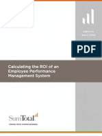 Calculating ROI of EPM WP 0108